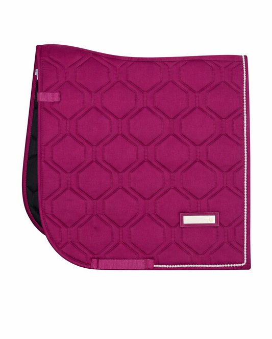 Saddlepad Lovely Pearl DR, quiltat dressyrschabrak
