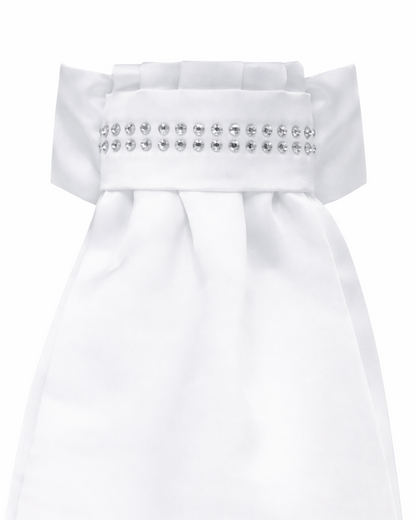 Diamante Band Deluxe Ready Tied Stock, plastrong kardborrefäste