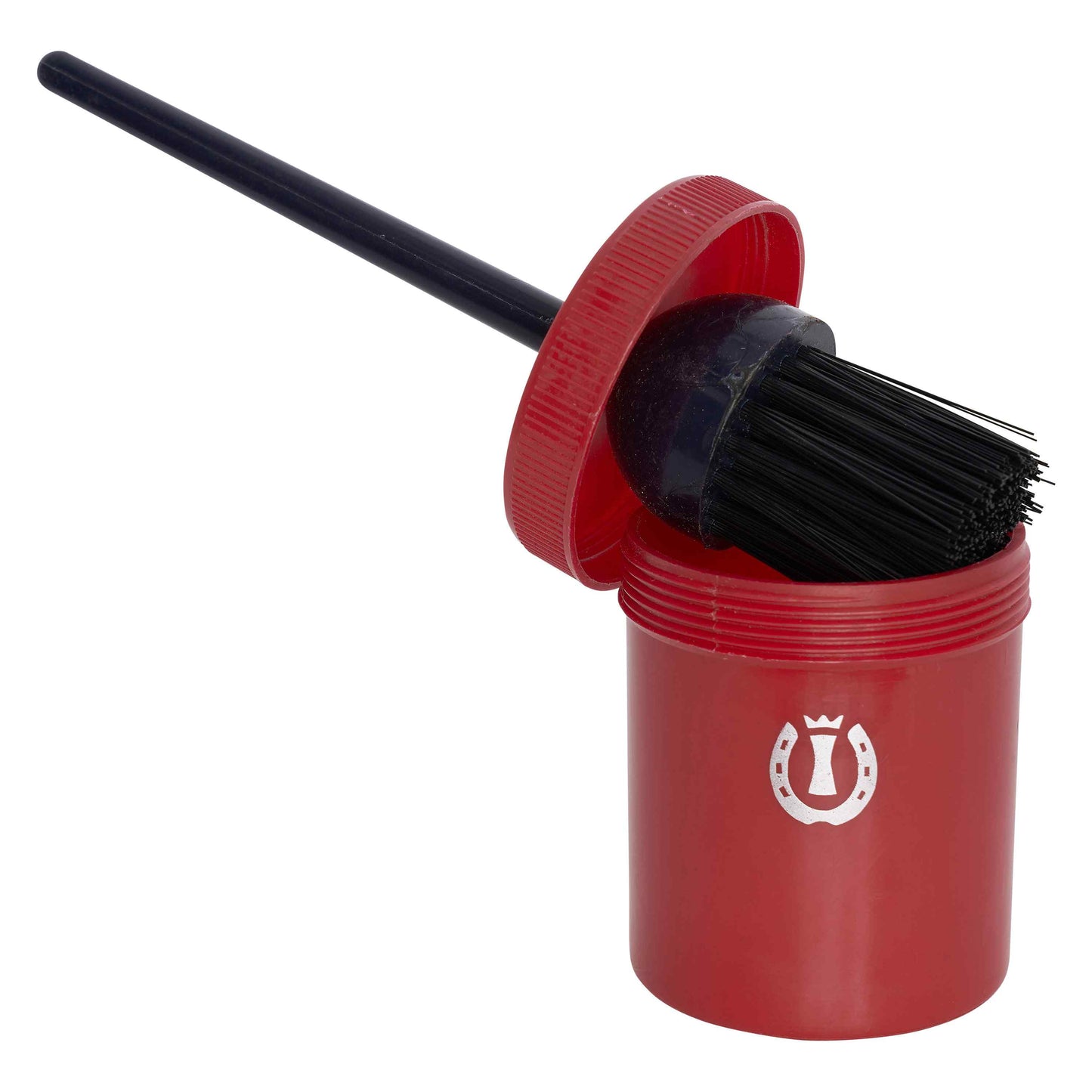 Imperial Riding Hoof oil brush with container, hovpensel med burk