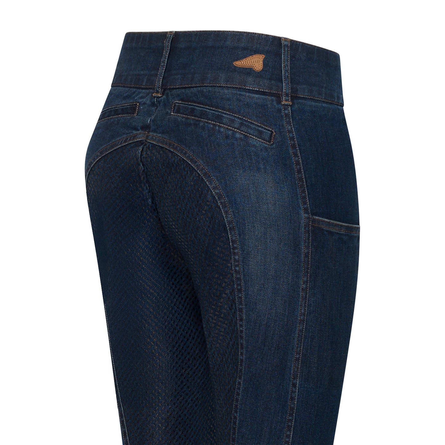 Riding Breeches Classic Slim Denim, helskodda jeanstyg
