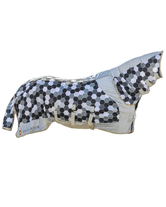 Field Relief Fly Rug, flugtäcke mönster som repellerar insekter
