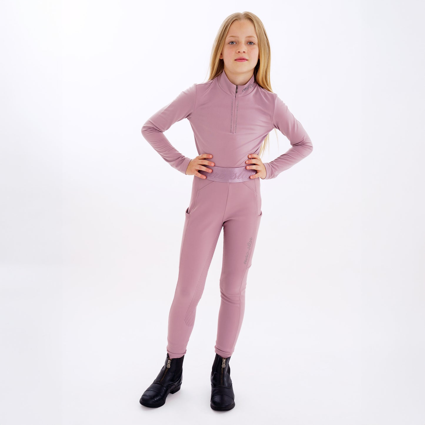 Kids Riding tights Impress FullGrip,vinterridtights till junior, flera färger