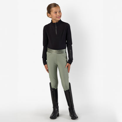 Kids Riding Tights Impress FullGrip,vinterridtights junior
