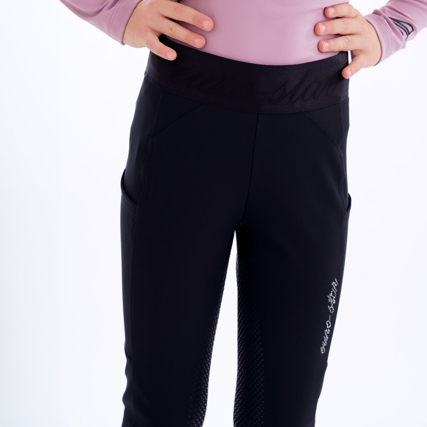 Kids Riding tights Impress FullGrip,vinterridtights till junior, flera färger