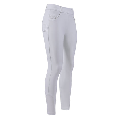 Riding Tights Maxi FullGrip, helskodda strassdetaljer