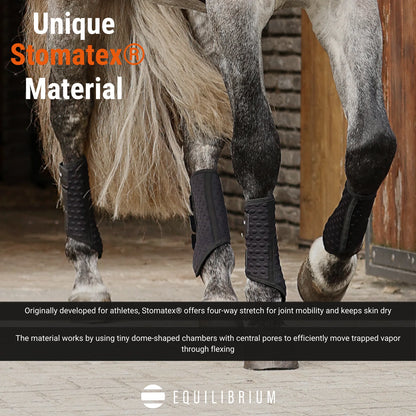 Stretch and Flex Flatwork Wraps, benskydd som reglerar temperaturen, flera färger