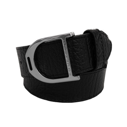 Stirrup Leather Belt, skärp med ormmönster