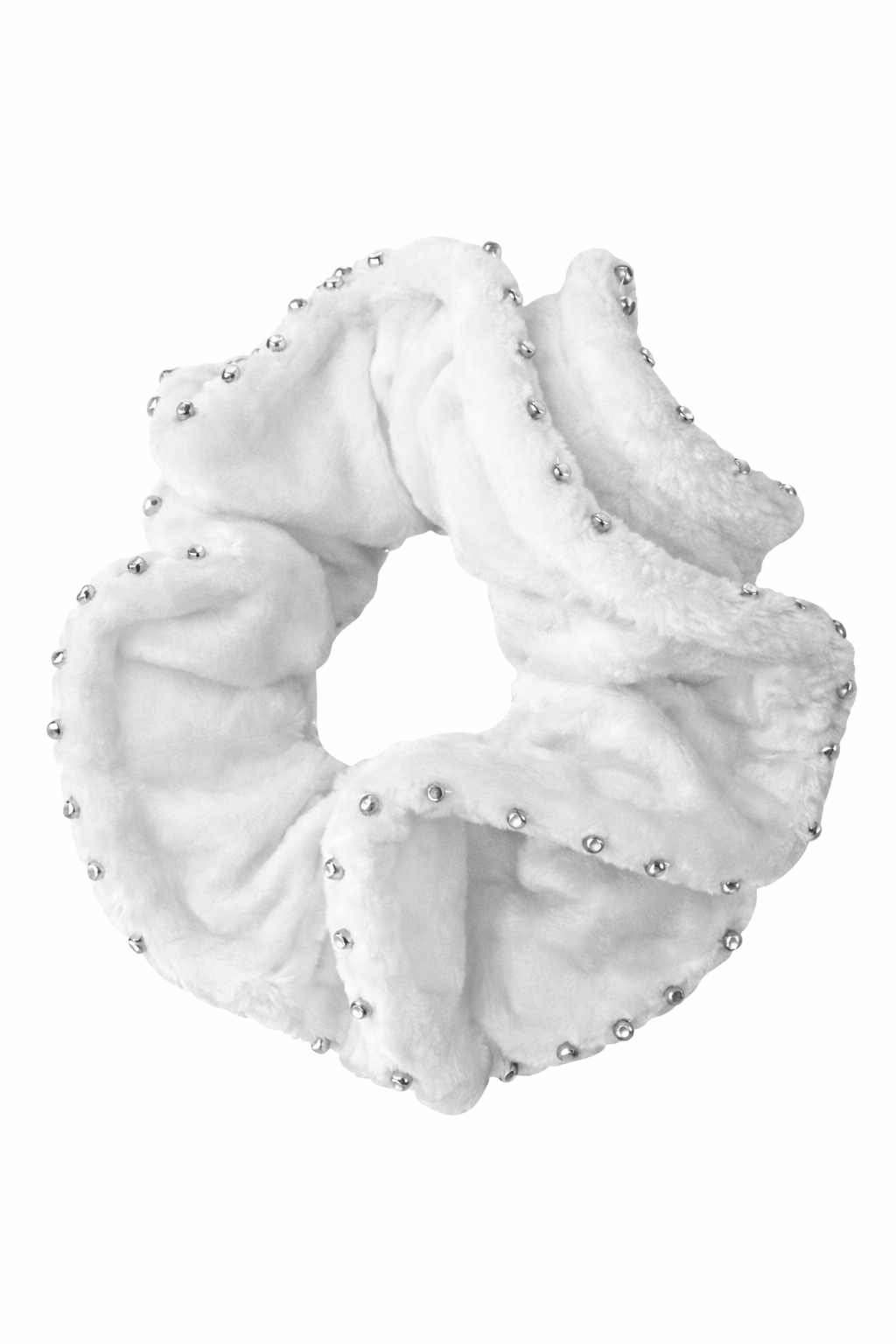 Hair Scrunchie Velvet, hårsnodd med kristaller