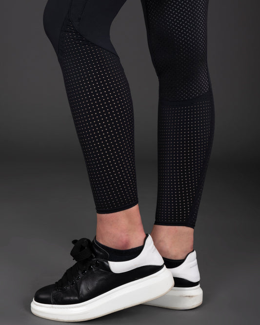 Riding Breeches Airflow FullGrip, helskodda lätt tyg