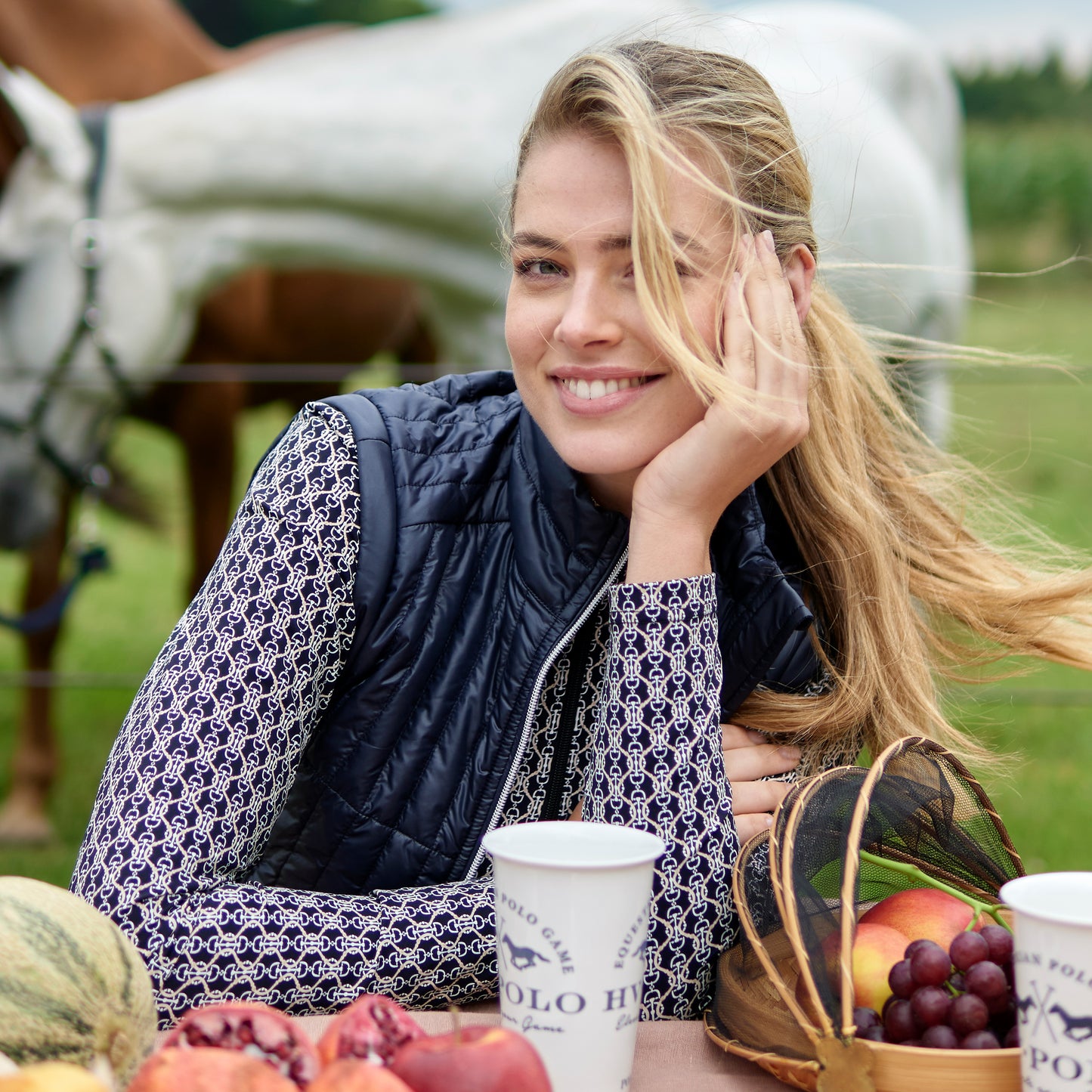 HV Polo Bodywarmer Mare, elegant quiltad lättviktsväst