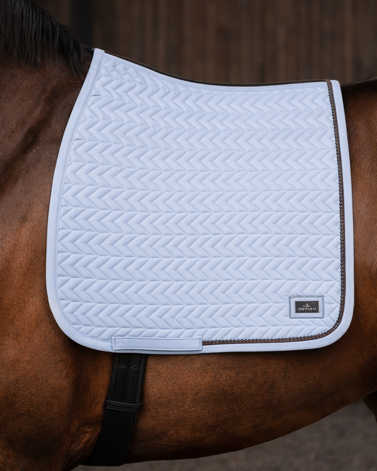 Saddlepad Pearly DR, stilrent dressyrschabrak