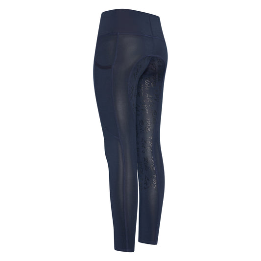 Dietse Full Grip Kids, helskodda ridtights barn/junior