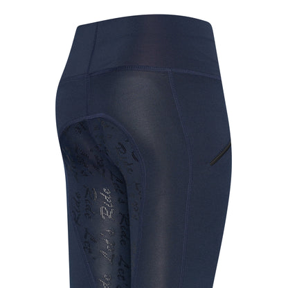 Dietse Full Grip Kids, helskodda ridtights barn/junior