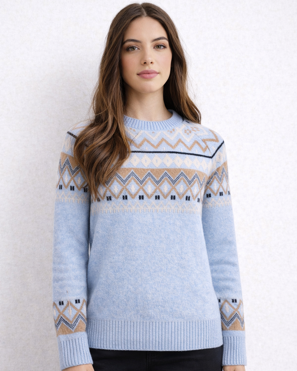Pullover Dee, skön stickad pullover