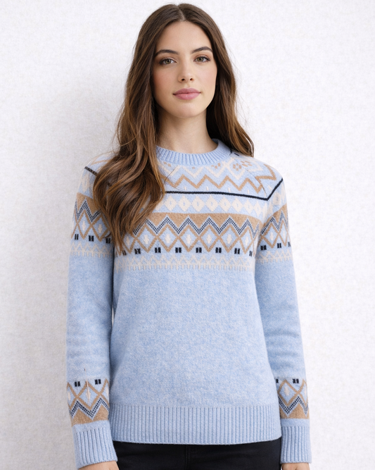 Pullover Dee, skön stickad pullover