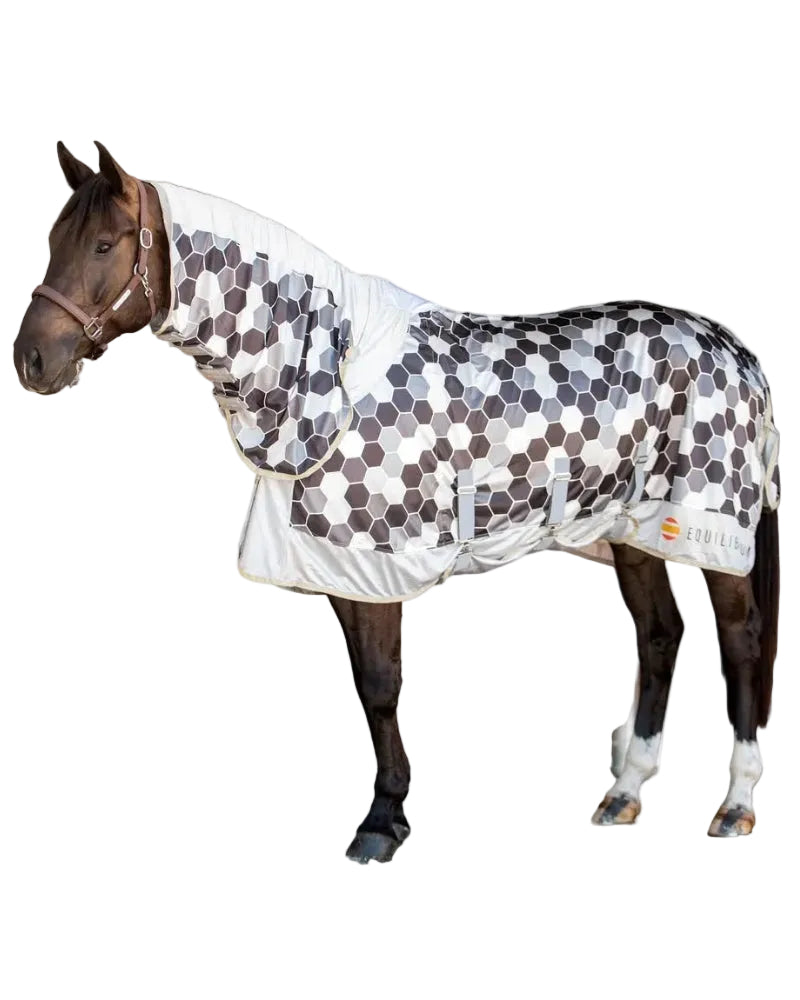 Field Relief Fly Rug, flugtäcke mönster som repellerar insekter