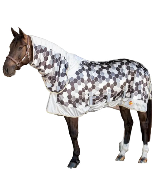 Field Relief Fly Rug, flugtäcke mönster som repellerar insekter