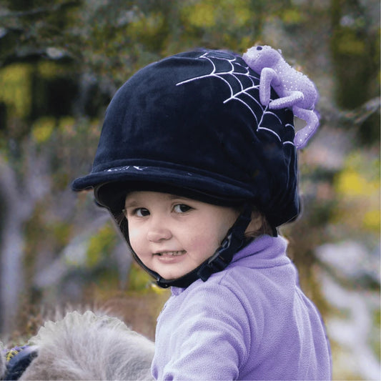 Cobweb Spider Hat Silk, hjälmöverdrag spindel