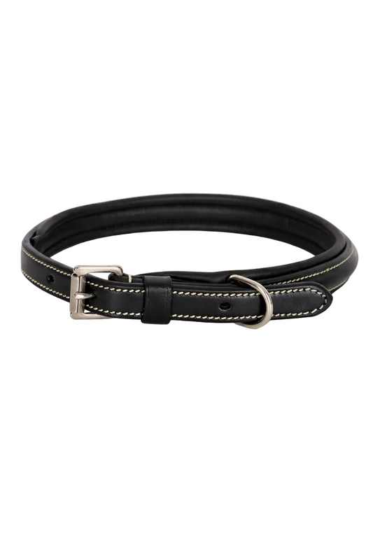 Dog Collar Legacy, elegant hundhalsband läder
