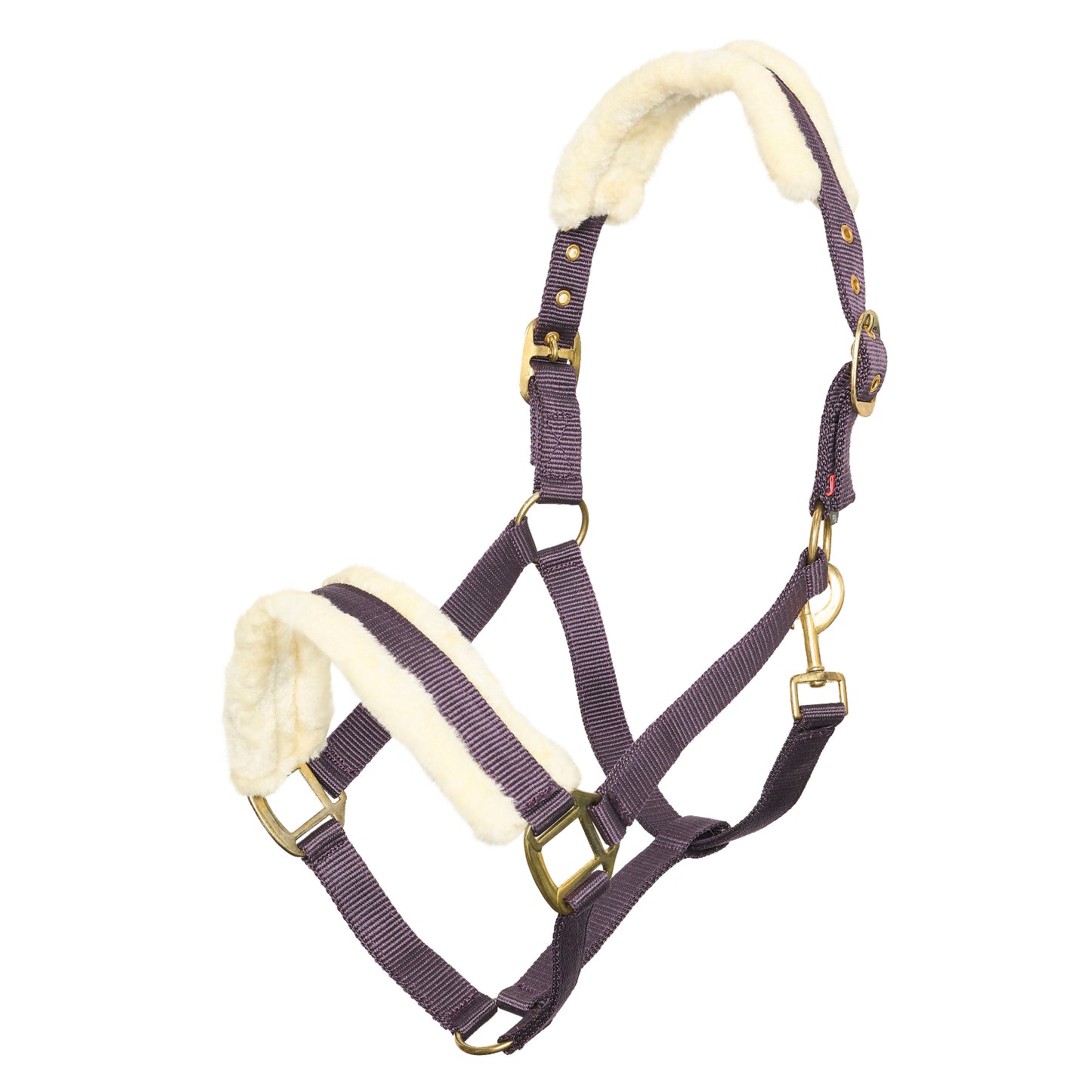 Imperial Riding Headcollar Classic Fur, grimma med fuskpäls