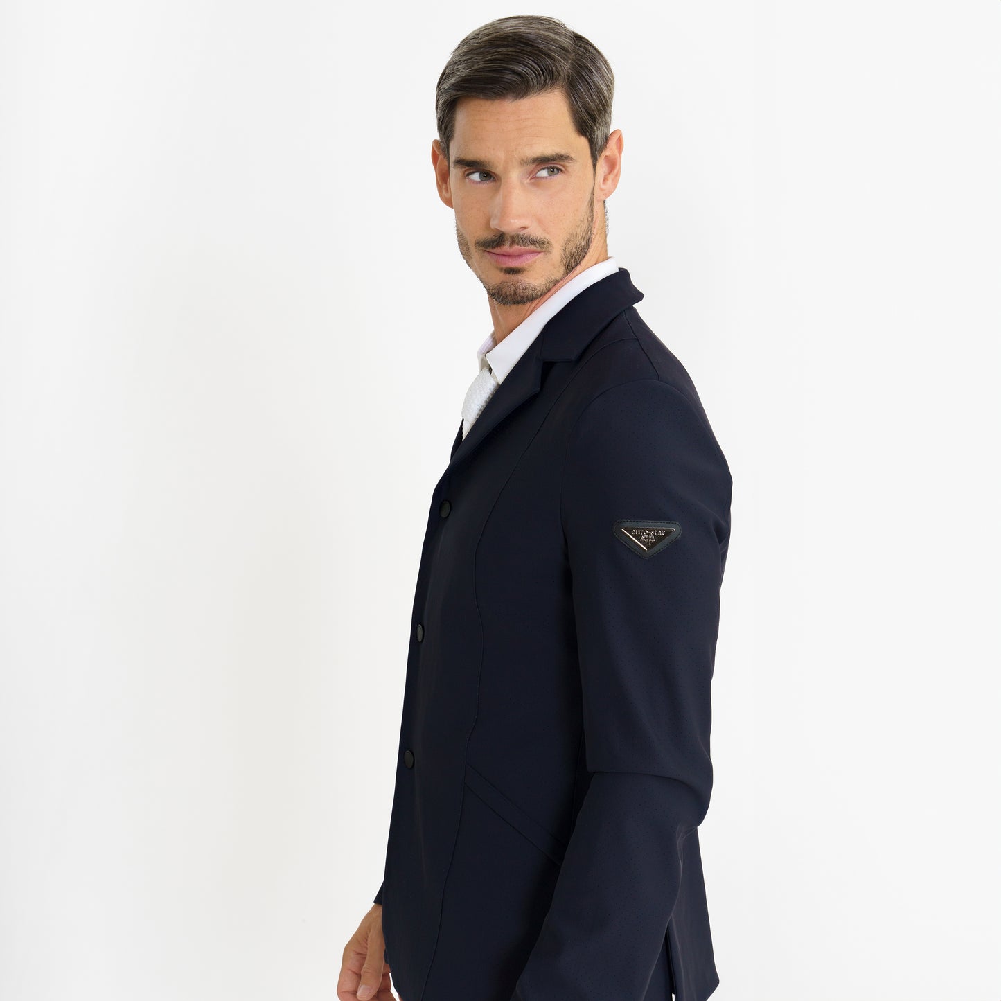 Euro-Star Competition Jacket Lucio Perforated, snygg tävlingskavaj herr i perforerat tyg