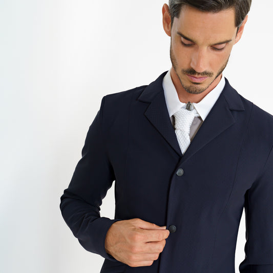 Euro-Star Competition Jacket Lucio Perforated, snygg tävlingskavaj herr i perforerat tyg