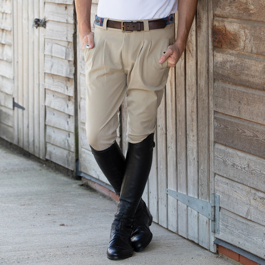 Mens Kingham Breeches, ridbyxor herr, knäskodda