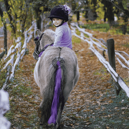 Cobweb Spider Horse Tail Tassel, utsmyckning till svansen