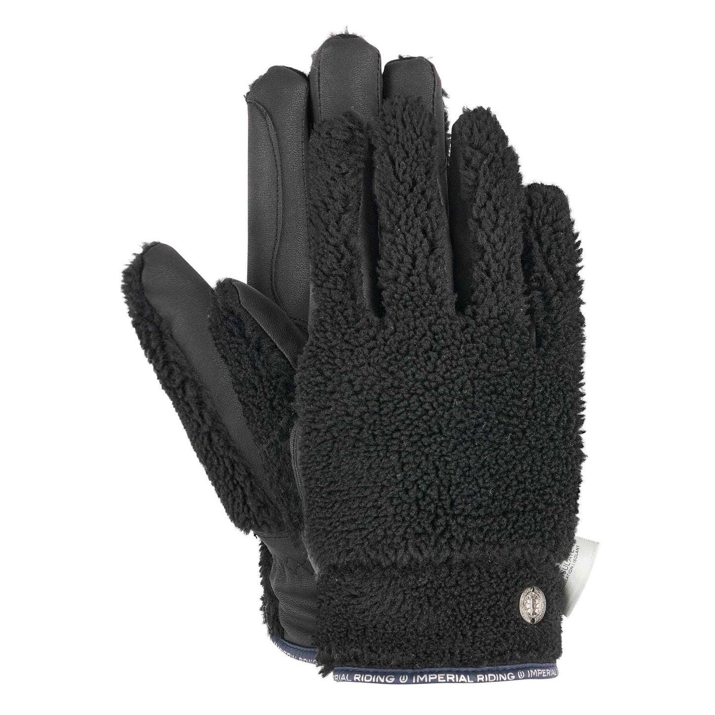 Imperial Riding Gloves Furry Star, varma fluffiga ridhandskar