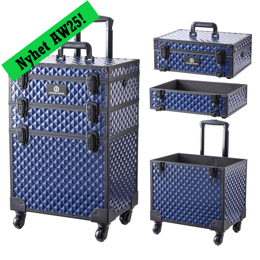 Grooming box StackX Deluxe, stapelbar ryktlåda, flera färger