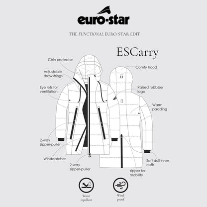 Jacket Carry, varm ridkappa, flera färger