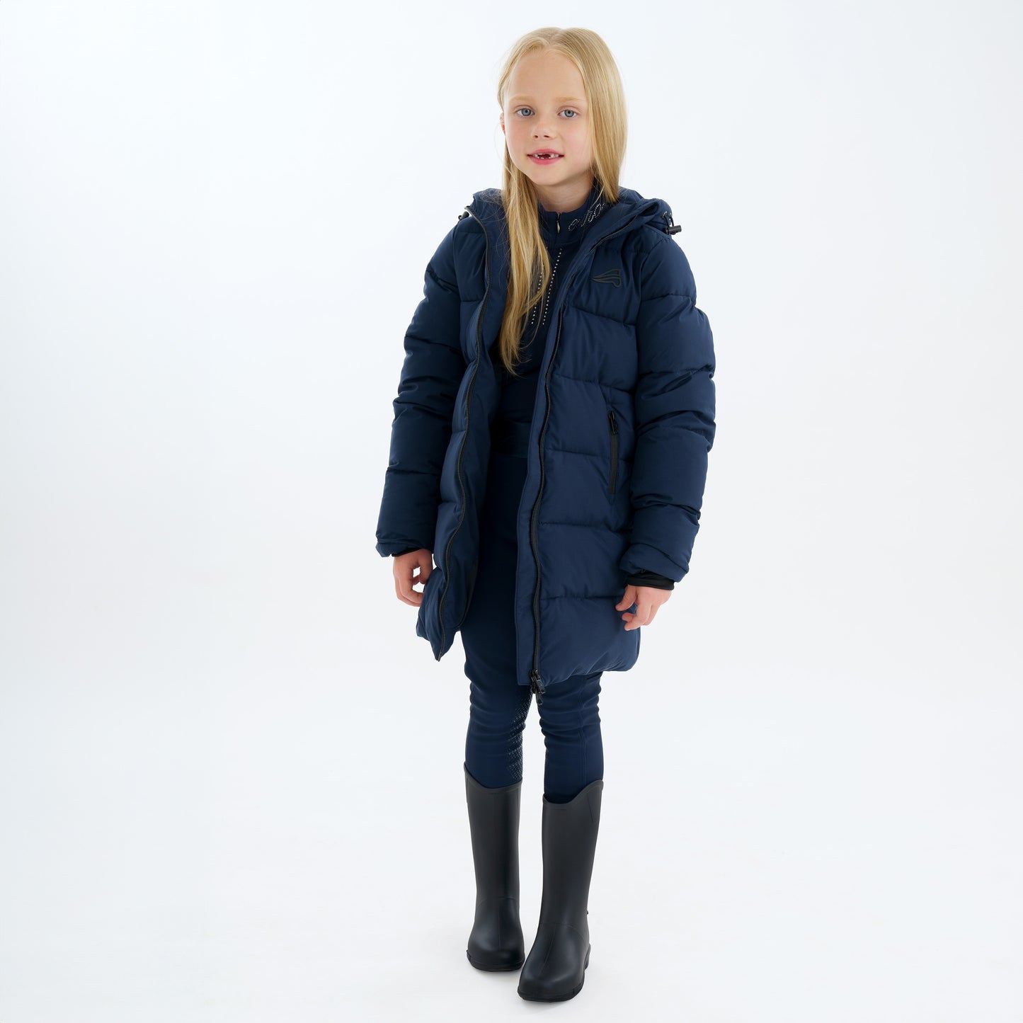 Kids Jacket Carbo, varm ridkappa junior, flera färger