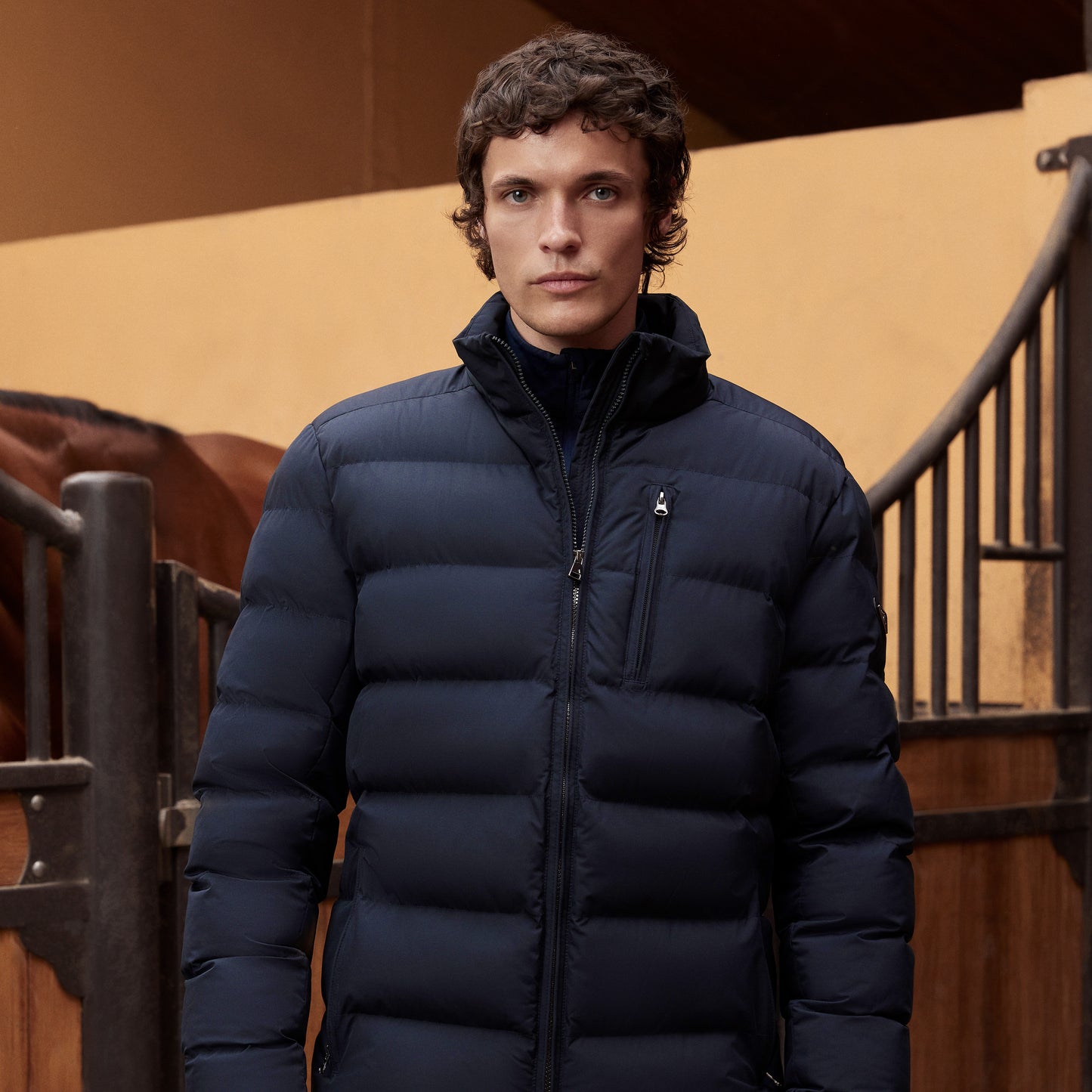Mens Jacket Leo, varm ridjacka herr