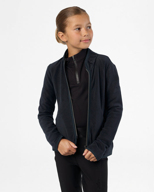 Kids Cardigan Sophia, fleece med strass junior