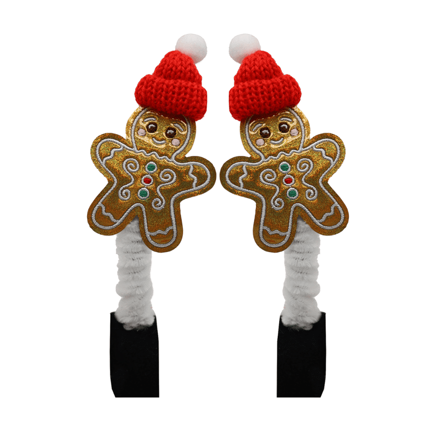 Gingerbread Man Bridle Boppers, pepparkake bobbers för träns