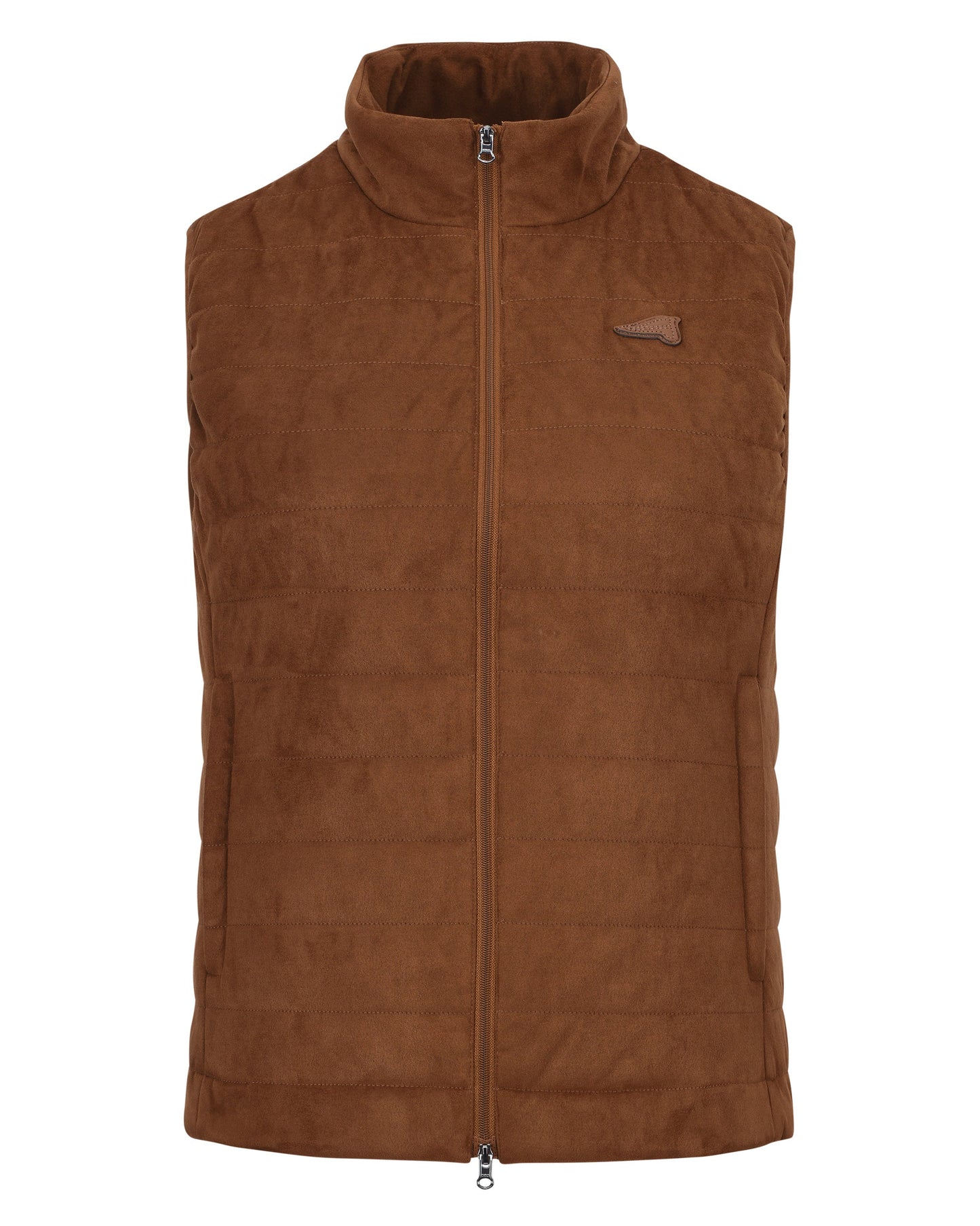 Bodywarmer Michelina, ridväst fuskmocka