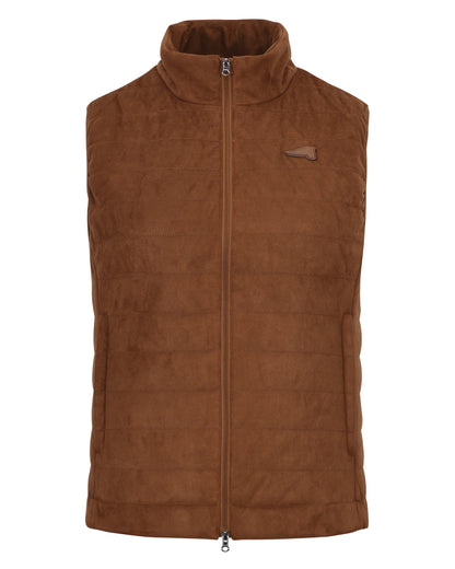 Bodywarmer Michelina, ridväst fuskmocka