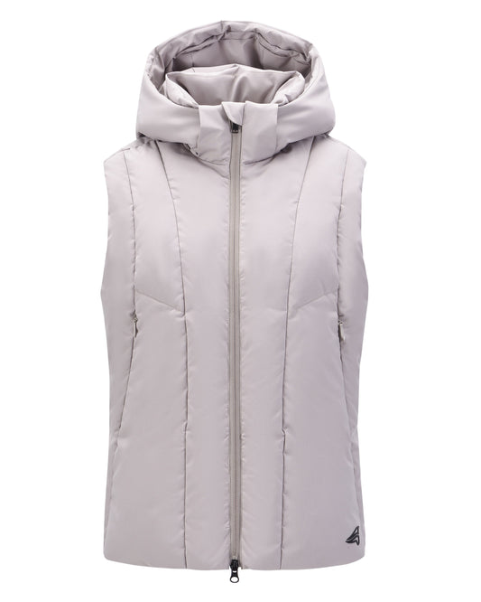 Bodywarmer Ayla, ridväst avtagbar huva