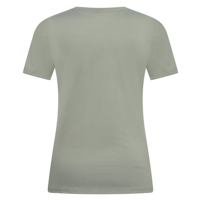 Euro-Star Mirella, trendig t-shirt stor Rhinstone ES logga