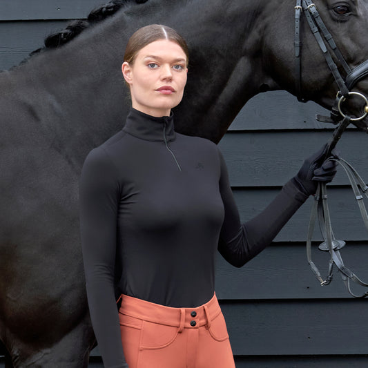 Euro-Star Tech Top Olivia, mjuk ridtröja i många färger