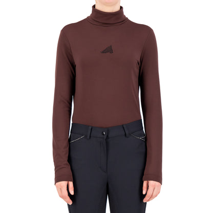 Rollneck Sofia, långärmad ridpolo, flera färger