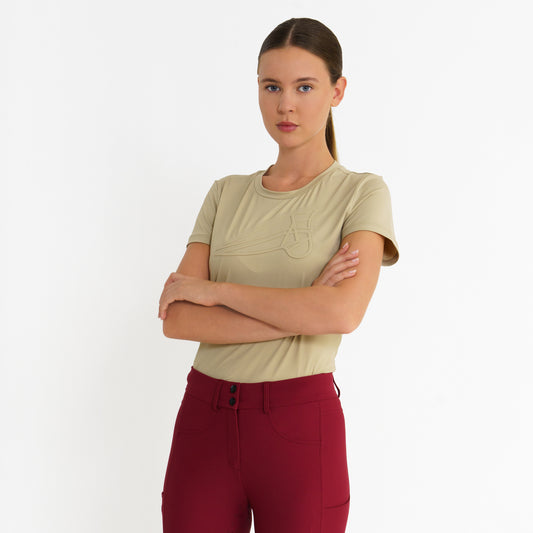 Euro-Star Top Amalia, t-shirt med logga
