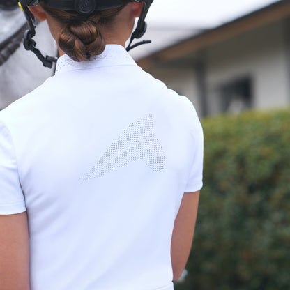 Kids Competition Shirt Isabeau, elegant tävlingstopp junior