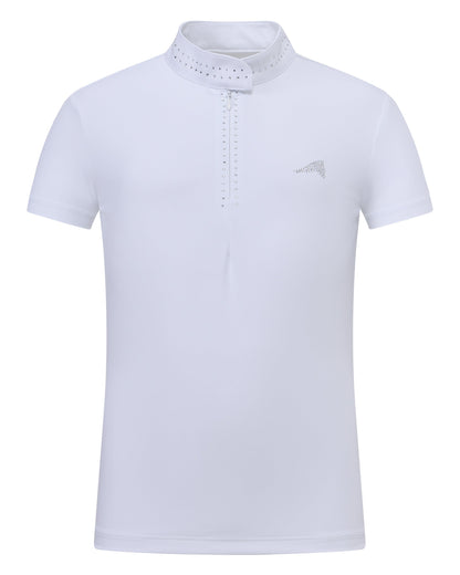 Kids Competition Shirt Isabeau, elegant tävlingstopp junior