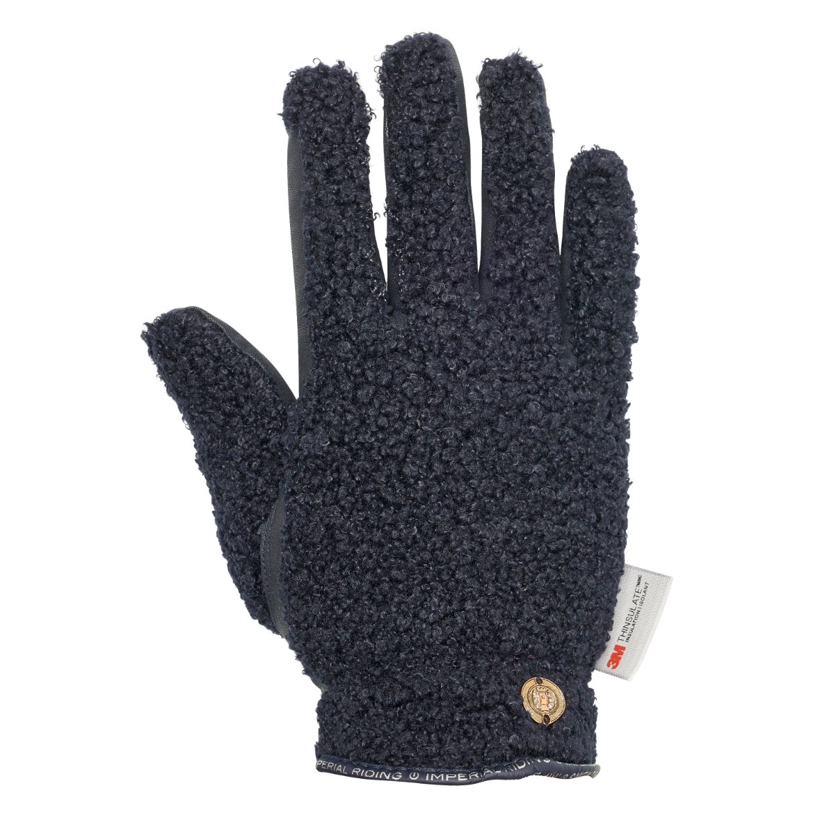 Imperial Riding Gloves Furry Star, varma fluffiga ridhandskar