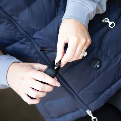 Inferno Asymmetrical Heated Gilet, uppvärmd vinterridväst