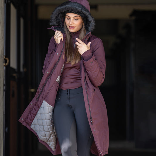 Jacket Ladonna, vind- och vattenavvisande ridkappa, flera färger