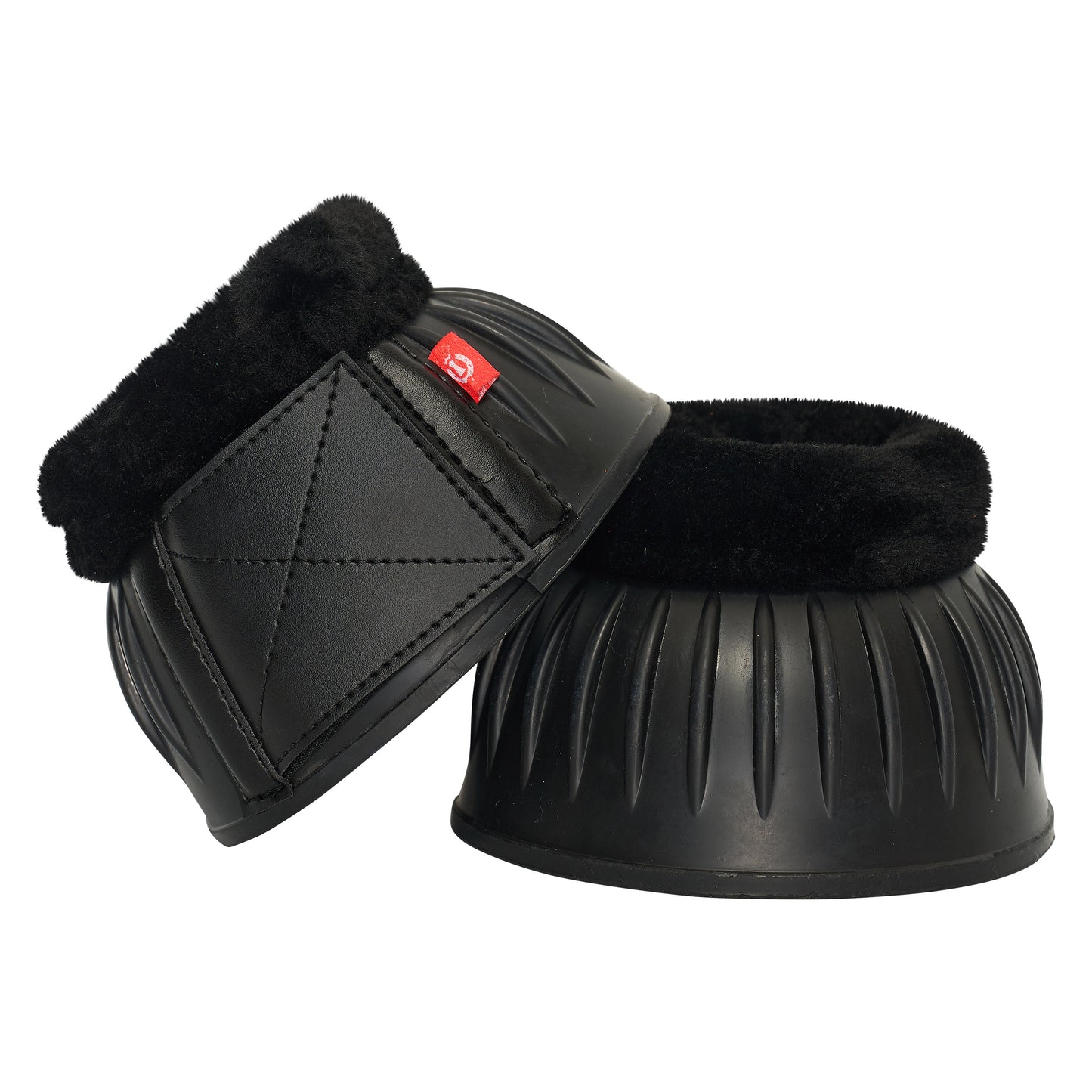 Bellboots Bells Fur, klassiska boots med fuskpäls