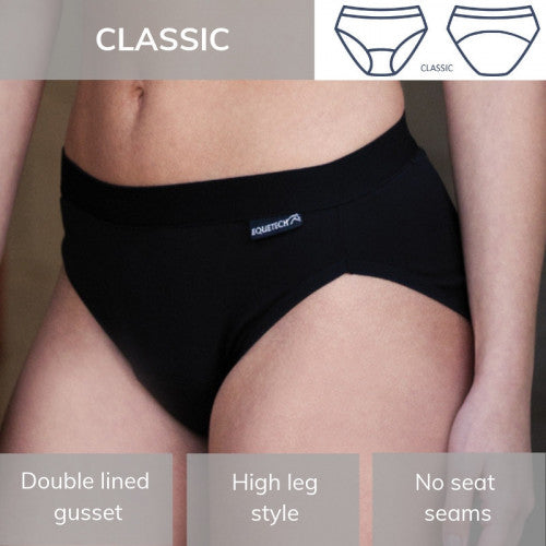 Equetech Bikini Brief Classic, underkläder för ryttare