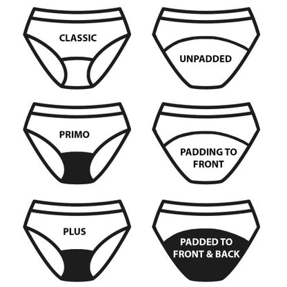 Equetech Bikini Brief Classic, underkläder för ryttare